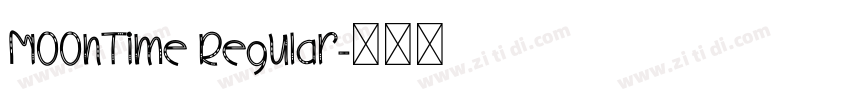 MoonTime Regular字体转换